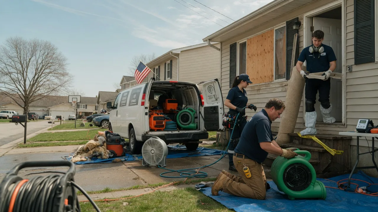 Water Damage Restoration in Onekama, MI near me
